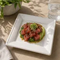 Platos Biodegradables Caña de Azúcar Cuadrados 16X16cm