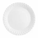 Platos de Cartón Biodegradables Blancos 23cm