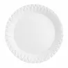 Platos de Cartón Biodegradables Blancos 23cm