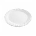 Platos de Cartón Biodegradables Blancos 18cm