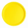 Platos Amarillos de Cartón Biodegradables 20,5cm