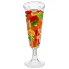 Copas de Cava de Plástico PS CON TAPA 150ml Transparentes