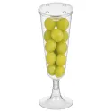 Copas de Cava de Plástico PS CON TAPA 150ml Transparentes
