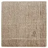 Servilletas Papel Eco Punta-Punta 40x40cm Natur Arpillera