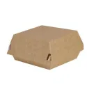 Cajas para Hamburguesas de Cartón Kraft 16x16x10cm