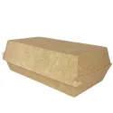 Cajas Portamenús de Cartón Kraft  23x12,5x7,5cm
