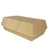 Cajas Portamenús de Cartón Kraft  23x12,5x7,5cm