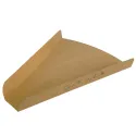 Cuñas Porción Pizza/Creps Kraft 22,5x18,2cm