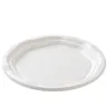 Platos de Plástico PS Plus Blancos 25cm
