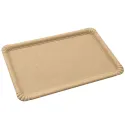 Bandejas de Cartón Kraft Rectangular 25x34cm
