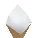 Conos de Cartón Kraft para Fritos 15cm/200ml