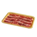 Bandejas de Cartón Rectangular Doradas 18x24cm