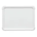 Bandejas de Cartón Rectangular 22x28cm Blancas