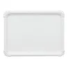Bandejas de Cartón Rectangular 22x28cm Blancas