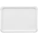 Bandejas de Cartón Rectangular 25x34cm Blancas