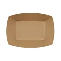 Barquetas de Cartón Kraft 16,5x12,5cm/400ml
