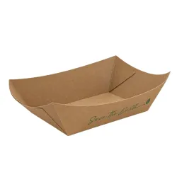 Barquetas de Cartón Kraft 20,5x15,5cm/680ml