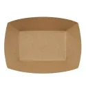 Barquetas de Cartón Kraft 20,5x15,5cm/680ml