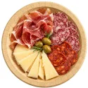 Comprar Platos Grandes de Cartón Kraft Biodegradables 26cm