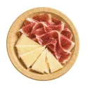 Platos de Cartón Kraft Biodegradables Antigrasa Ø18cm 245gr