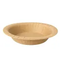 Bolw/Plato Hondo de Cartón Kraft Biodegradables Antigrasa Ø19cm 245gr