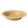 Bolw/Plato Hondo de Cartón Kraft Biodegradables Antigrasa Ø19cm 245gr