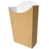 Petacas de Cartón para Fritos Kraft/Blanco Grande 13,5x7,7cm