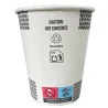 Vasos de Cartón "Coffee Time" 8Oz/240ml Ø8cm