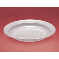 Platos de Plástico Reforzados Llano 205mm