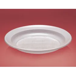 Platos de Plástico Reforzados Llano 205mm