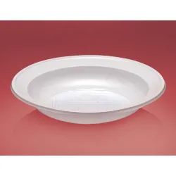 Platos de Plástico Reforzados Hondos 205mm