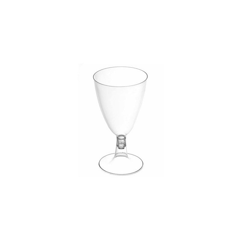 Copas de Vino de Plástico efecto cristal a Buen Precio