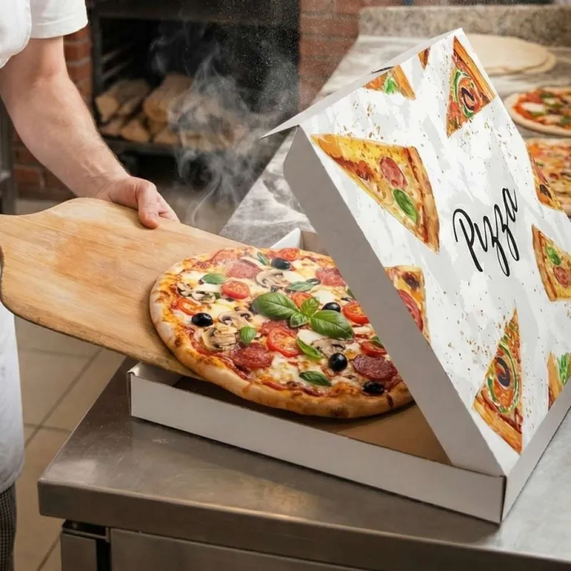 cajas para pizza de diferentes diametros