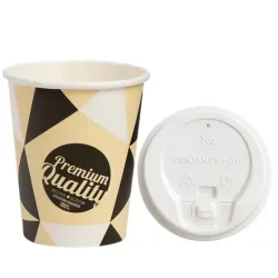 vasos de café para llevar con tapa drink