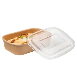 envases con tapa PP para take away